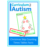 Christmas Times Tables Facts Missing Numbers